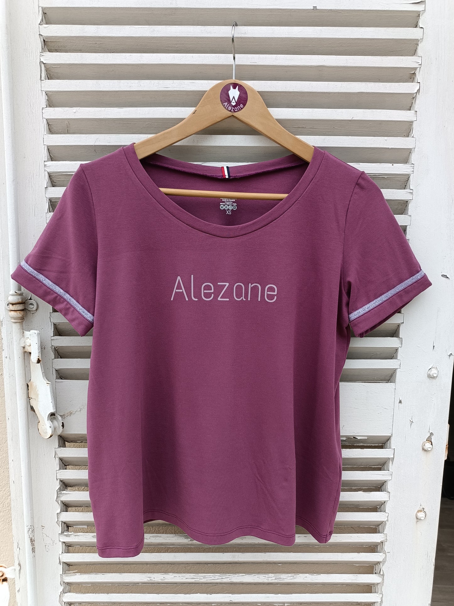 Tee-shirt Le Naturel - Prune